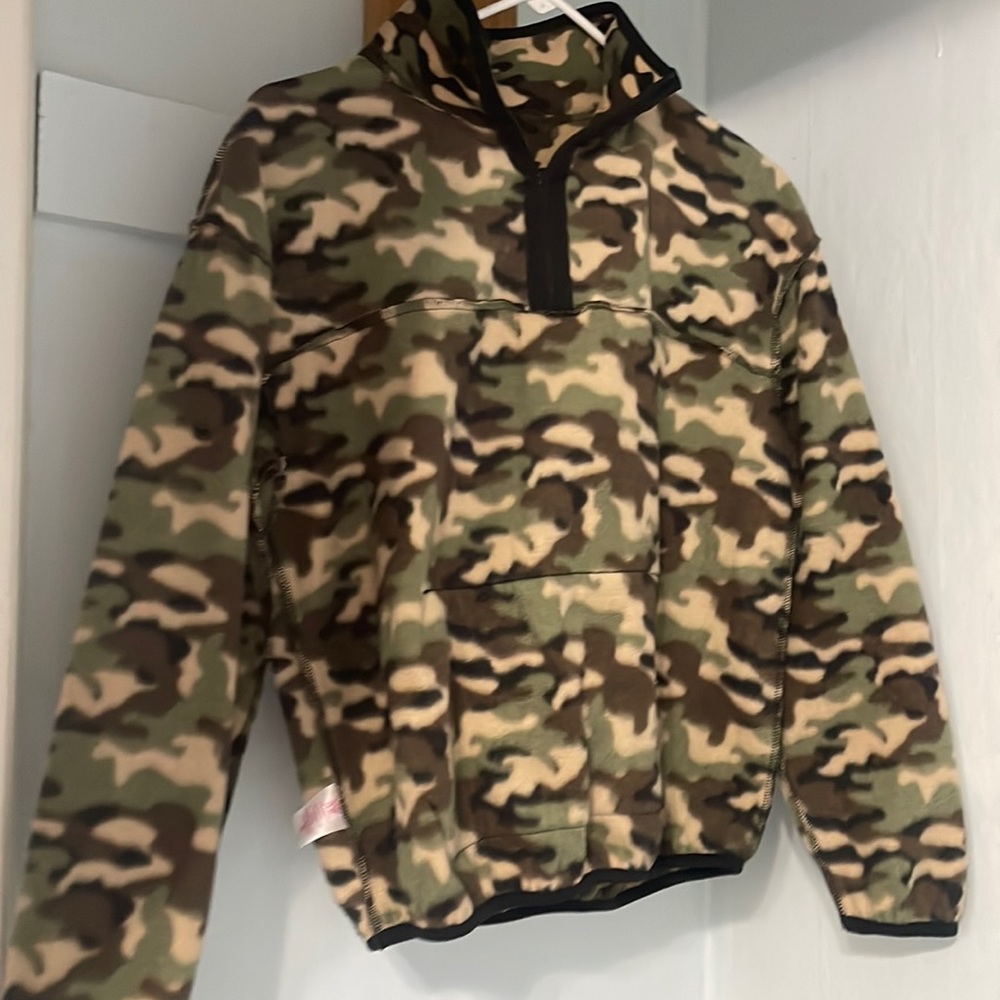 camo sweater
